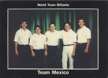 1993 Pro Billiards Tour #90 Team Mexico Front